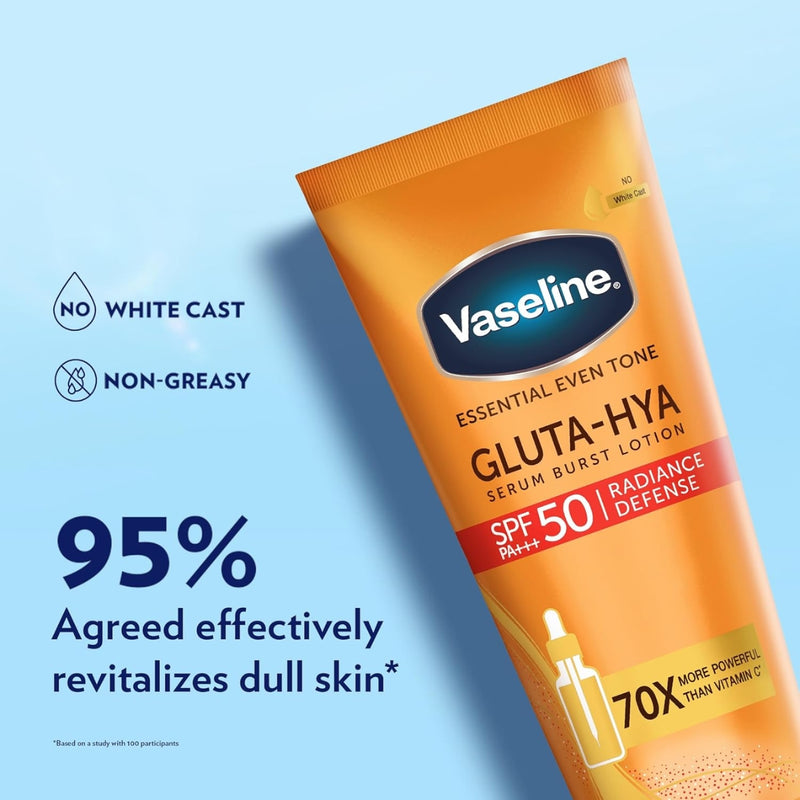 Vaseline Body Lotion Healthy Bright Gluta-Hya SPF50 180ml