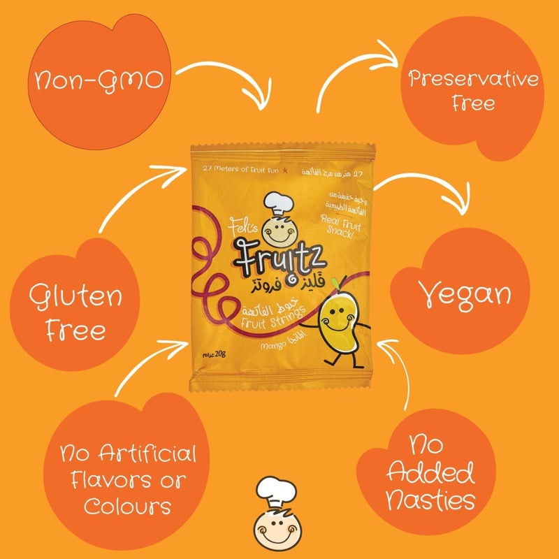 Felis Fruitz Fruit Strings Mango 20g