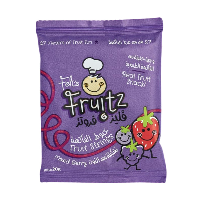Felis Fruitz Fruit Strings Mixed Berry 20g