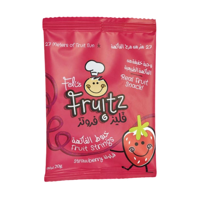 Felis Fruitz Fruit Strings Strawberry 20g