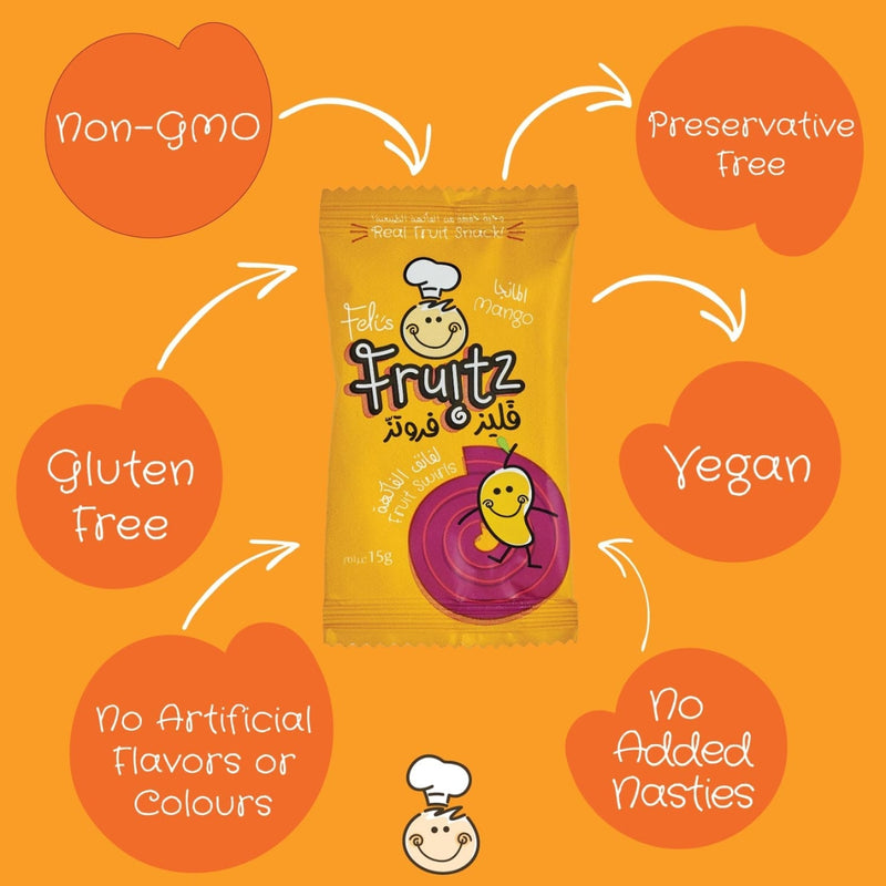 Felis Fruitz Fruit Swirls Mango 15g