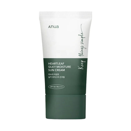 Anua Heartleaf Silky Moisture Sun Cream SPF50+ 50ml