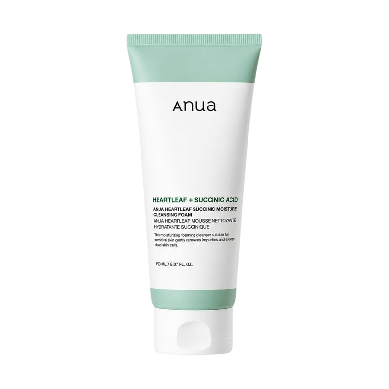 Anua Heartleaf Succinic Moisture Cleansing Foam 150ml