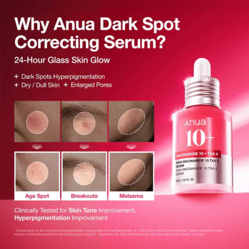 Anua Niacinamide 10 + TXA 4 Serum 30ml