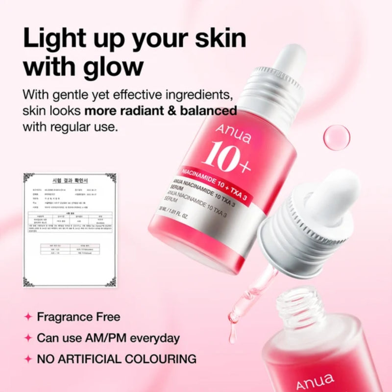 Anua Niacinamide 10 + TXA 4 Serum 30ml
