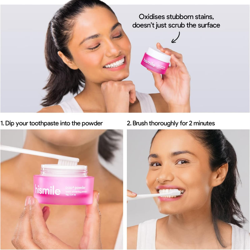 Hismile PAP+ Teeth Whitening Powder 12g