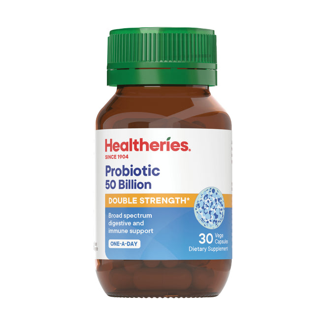 Healtheries Probiotic 50 Billion 30 Capsules