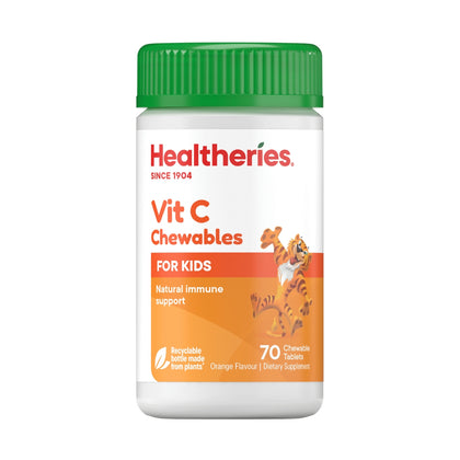 Healtheries Kidscare Vitamin C 70 Chewable Tablets