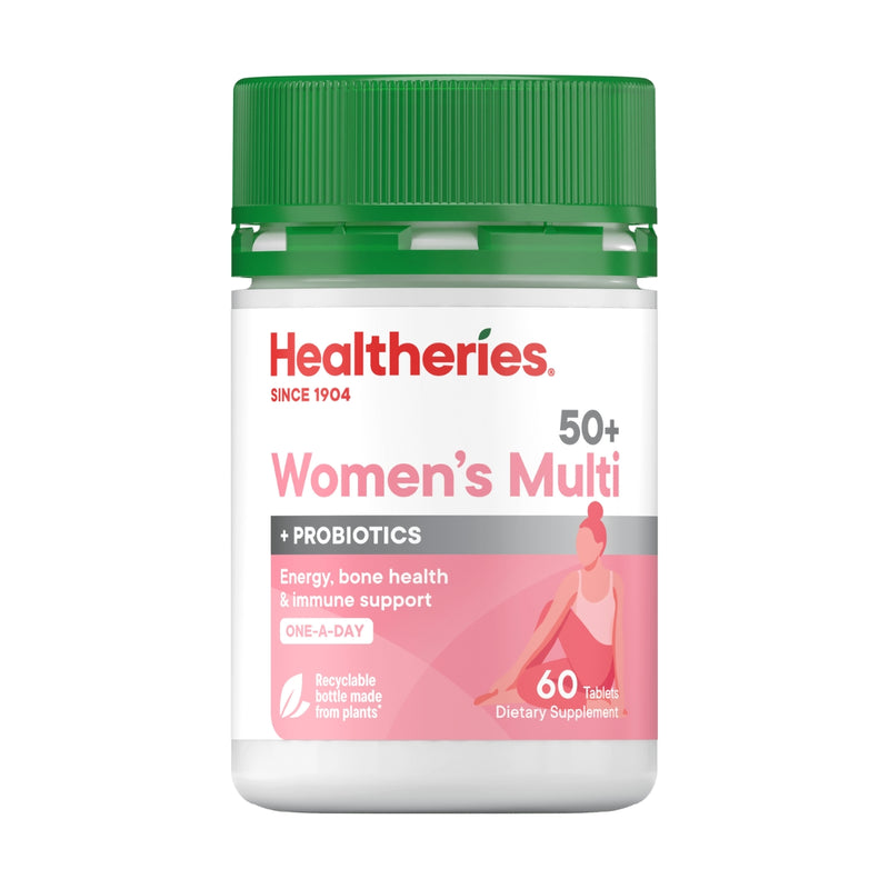Healtheries 50+ Womens Multi One A Day 60 Tablets