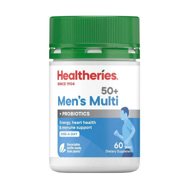 Healtheries 50+ Mens Multi One A Day 60 Tablets
