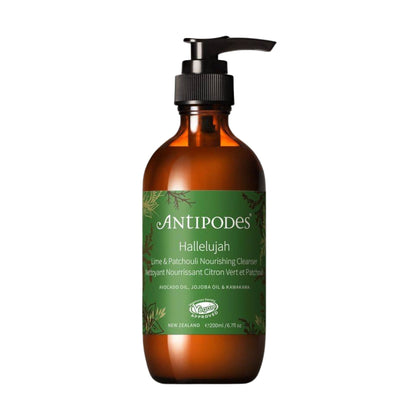 Antipodes Hallelujah Lime & Patchouli Cleanser 200ml