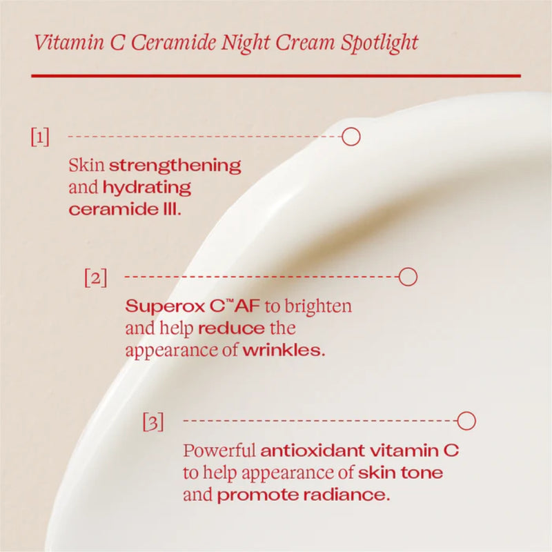Trilogy Vitamin C Ceramide Night Cream 60ml