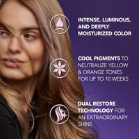 Wella Koleston Infinite Glow Ash Hair Color 7/1 Medium Ash Blonde