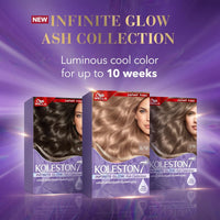 Wella Koleston Infinite Glow Ash Hair Color 7/18 Illuminated Medium Pearl Blonde