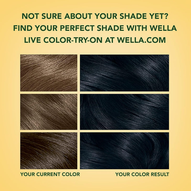 Wella Soft Color Natural Instincts Hair Color 28 Blue Black