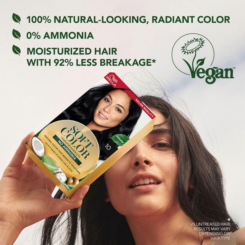 Wella Soft Color Natural Instincts Hair Color 28 Blue Black