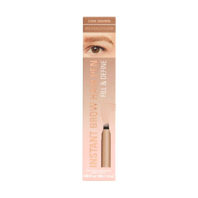 Revolution Makeup Instant Brow Hair Pen Light Brown 1.8ml