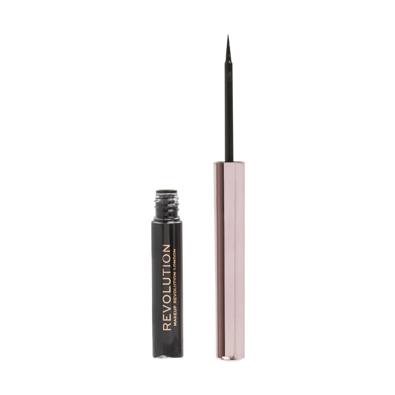 Revolution Makeup Mega Flick Liquid Eyeliner Black 0.6ml