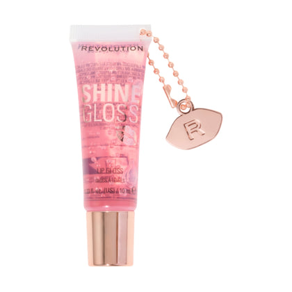 Revolution Makeup Shine Gloss Lip Gloss Pink Marshmallow 10ml