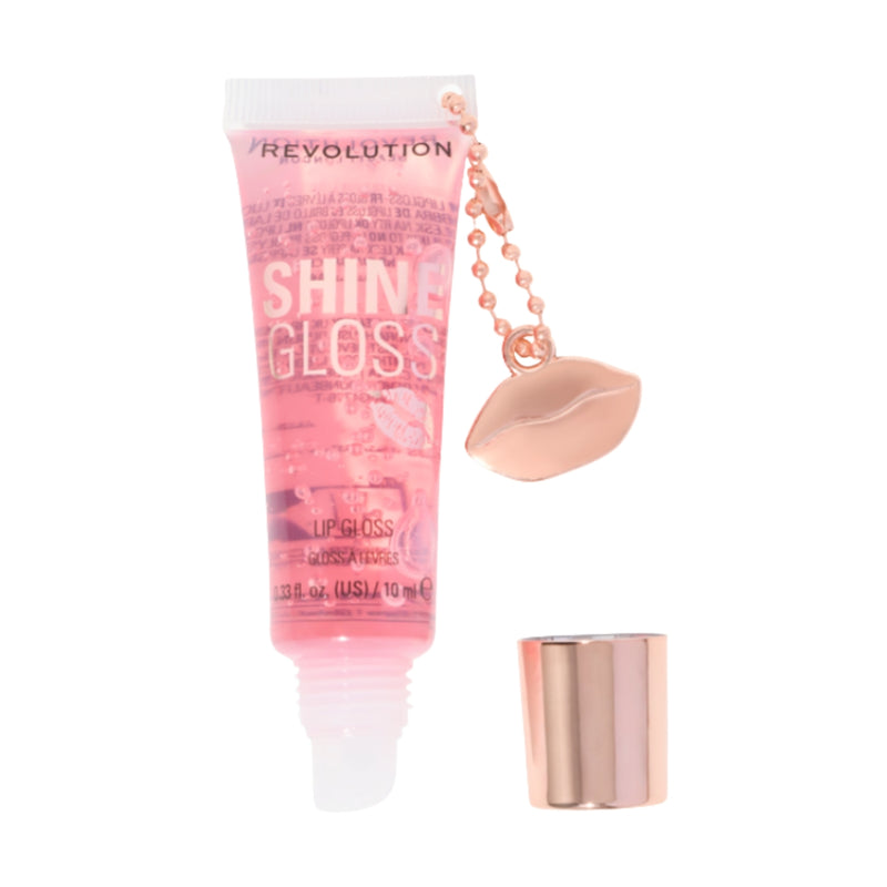 Revolution Makeup Shine Gloss Lip Gloss Pink Marshmallow 10ml