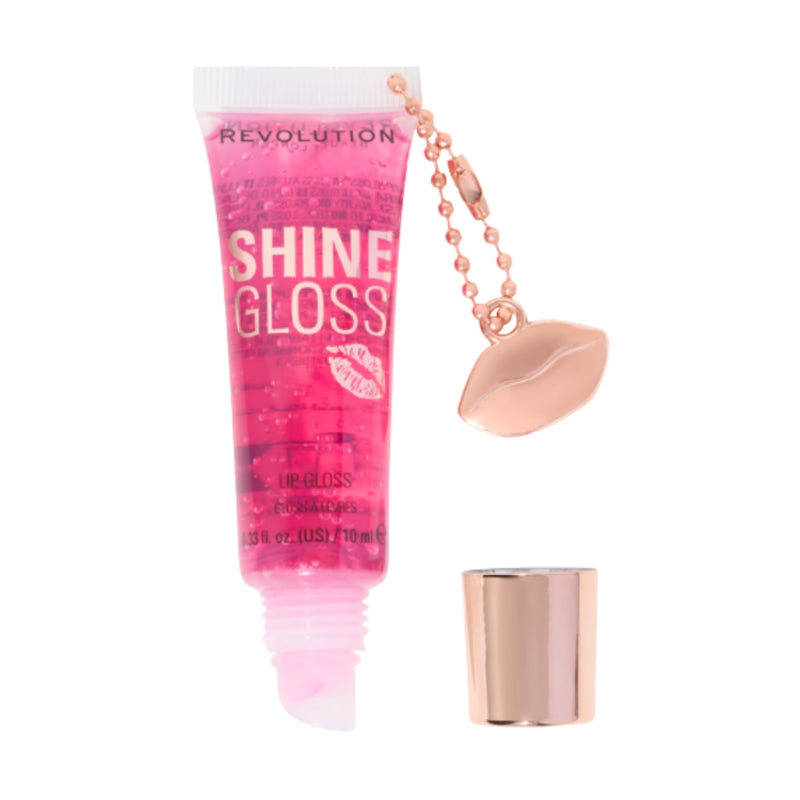 Revolution Makeup Shine Gloss Lip Gloss Raspberry Ripple 10ml