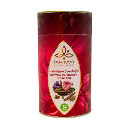 Dorreen Saffron Cardamom & Rose Tea 14 Bags