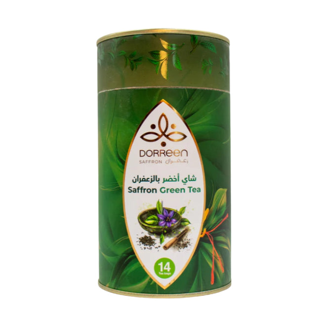Dorreen Saffron Green Tea 14 Bags