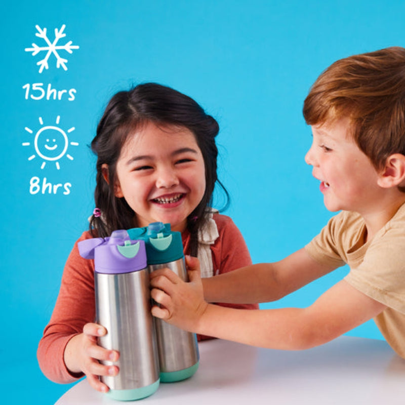 B.Box Hydratio Insulated Spout Bottle Blush Crush 500ml