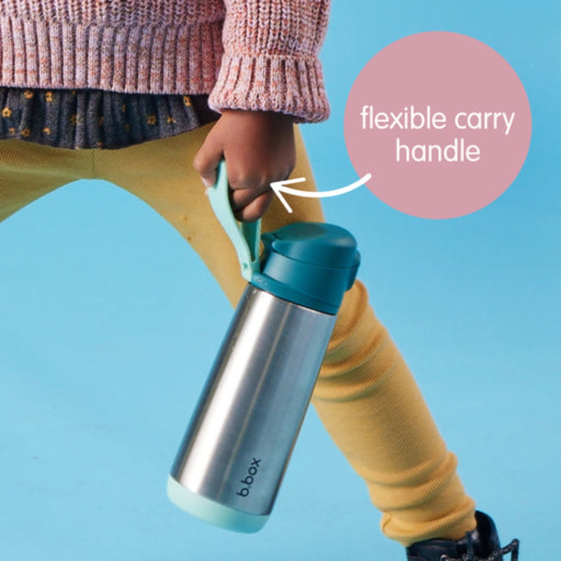 B.Box Hydratio Insulated Spout Bottle Blush Crush 500ml