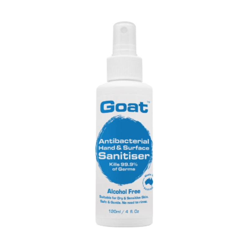 Goat Antibacterial Hand & Surface Alchohol Free Sanitiser 120ml