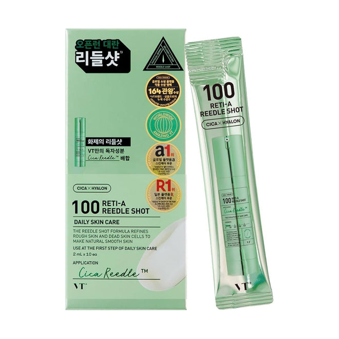 VT Cosmetics Reedle Shot 100 Cica Reedle 2ml x 10 Sachets