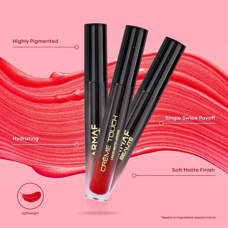 Armaf Beaute Creme Touch Liquid Matte Lipstick 01 Lyon 3g