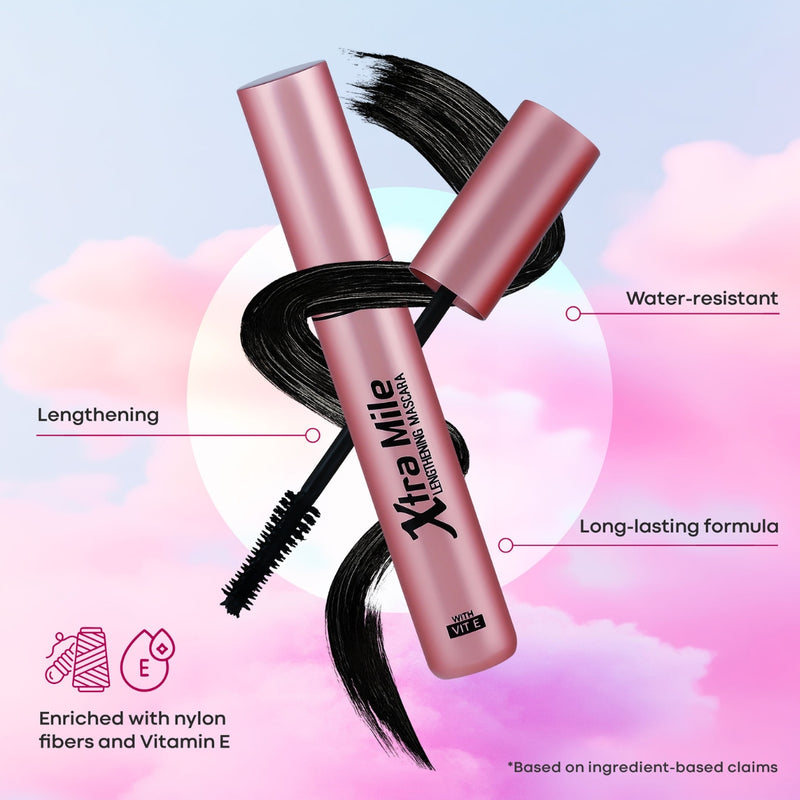 Armaf Beaute Xtra Mile Lengthening Mascara 01 Black 8ml