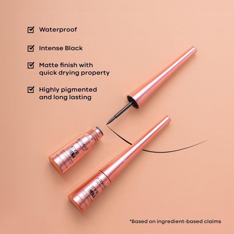Armaf Beaute Eye LIT Matte Eyeliner Waterproof 01 Black 4.5ml