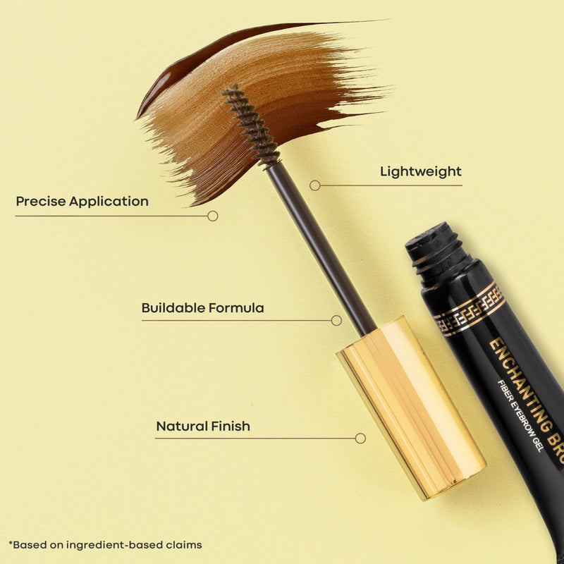 Armaf Beaute Enchanting Brow Fiber Eyebrow Gel 01 Ebony 7.6g