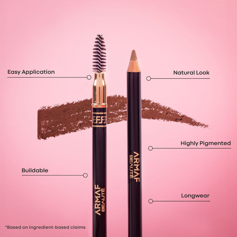 Armaf Beaute Enchanting Brow Eyebrow Pencil 02 Brown 7.6g