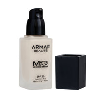 Armaf Beaute Matte Max High Coverage Foundation SPF 20 01 Porcelain 30ml 30ml