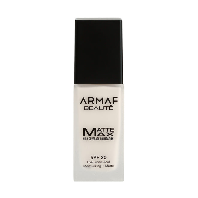 Armaf Beaute Matte Max High Coverage Foundation SPF 20 01 Porcelain 30ml 30ml