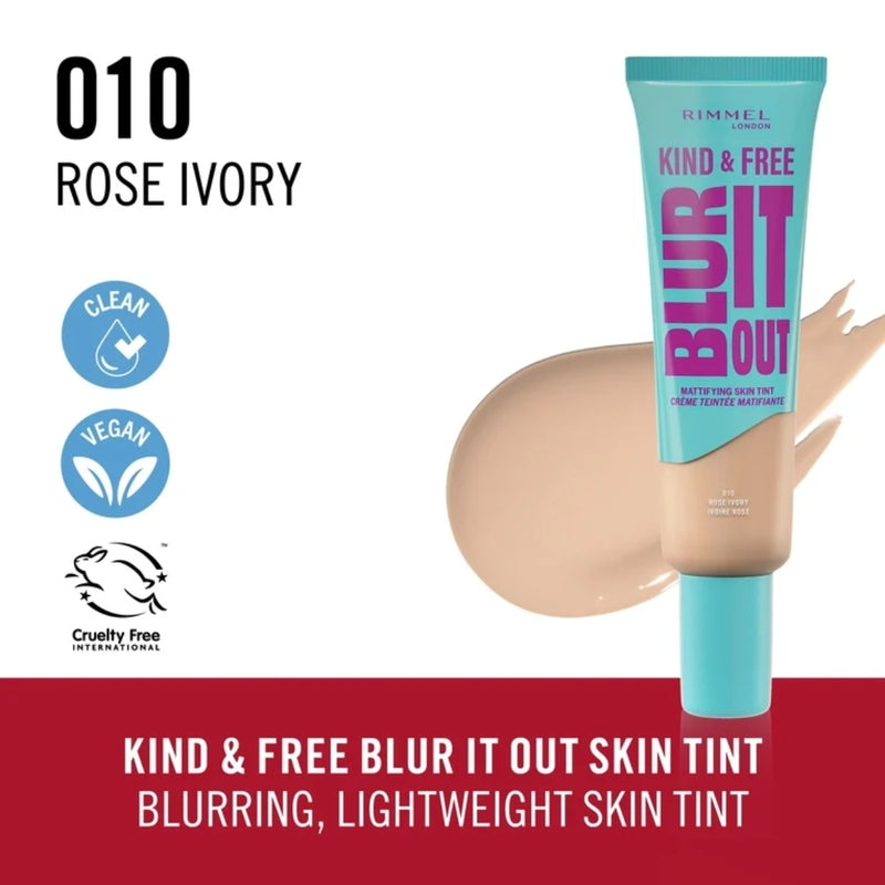 Rimmel Kind & Free Blur It Out 10 Rose Ivory 30ml