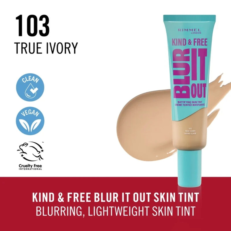 Rimmel Kind & Free Blur It Out 103 True Ivory 30ml