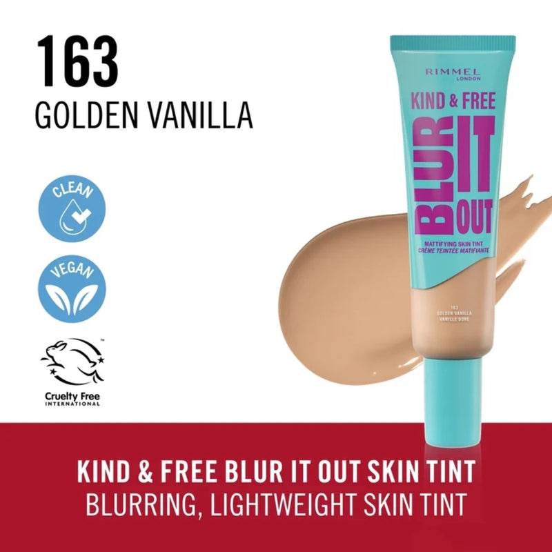 Rimmel Kind & Free Blur It Out 163 Golden Vanilla 30ml