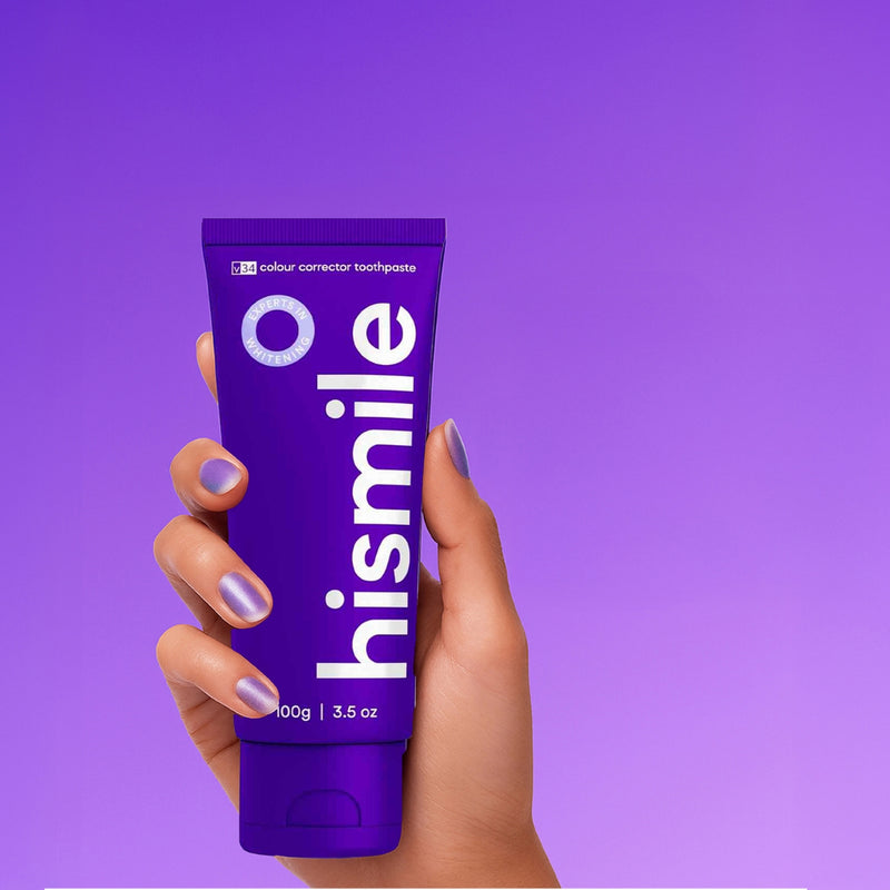 Hismile V34 Teeth Whitening Colour Corrector Toothpaste 30ml