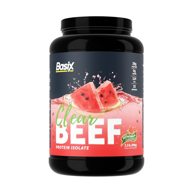 Basix Clear Beef Protein Isolate Icy Watermelon 907g