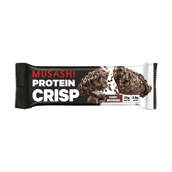 Musashi Protein Crisp Choc Brownie 60g