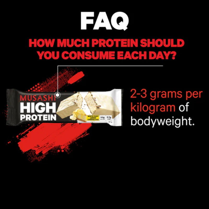 Musashi High Protein Bar White Chocolate Caramel 90g