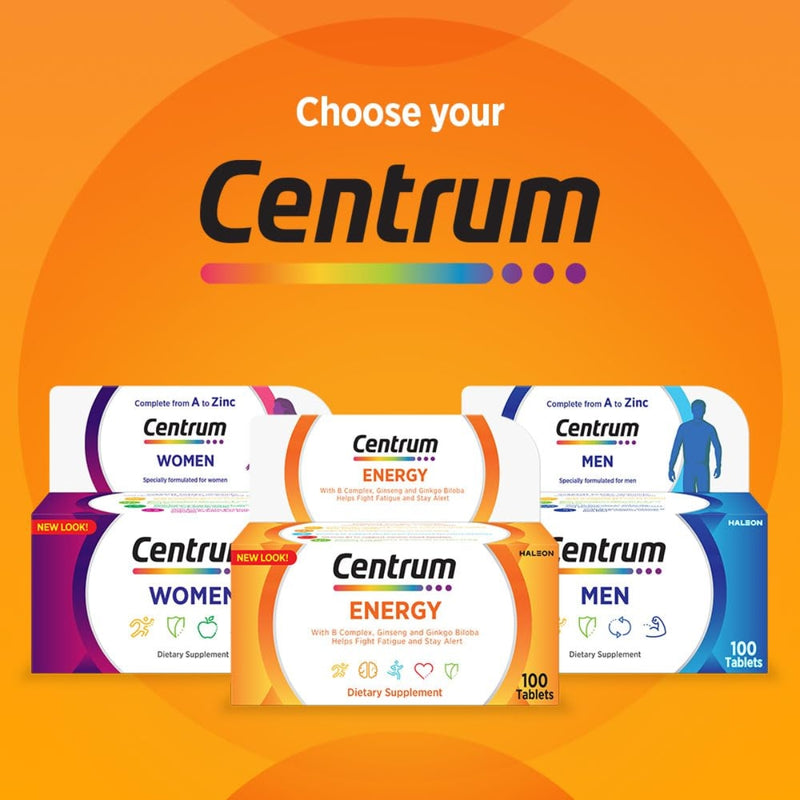 Centrum Energy 100 Tablets