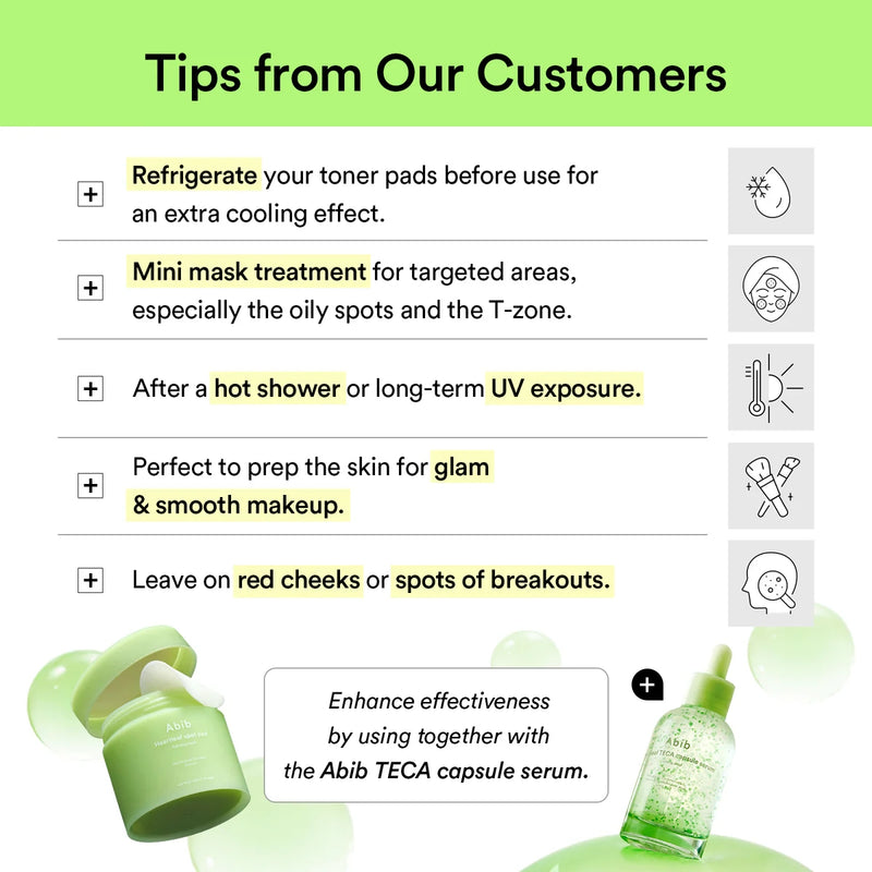 Abib Heartleaf Spot Calming Touch 80 Pads