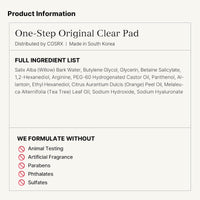 COSRX One Step Original Clear 70 Pads