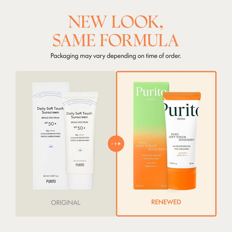 Purito Seoul Daily Soft Touch Sunscreen SPF50+ 60ml
