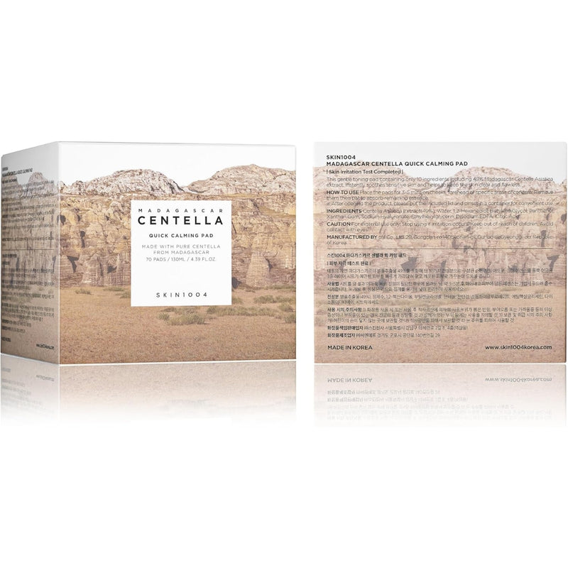 Skin1004 Madagascar Centella Quick Calming 70 Pads 130ml